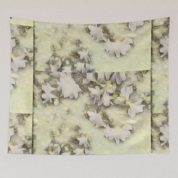 Item preview, Blooming in Aged Effects and Pale Yellows designed and sold by allthingsnatura.
