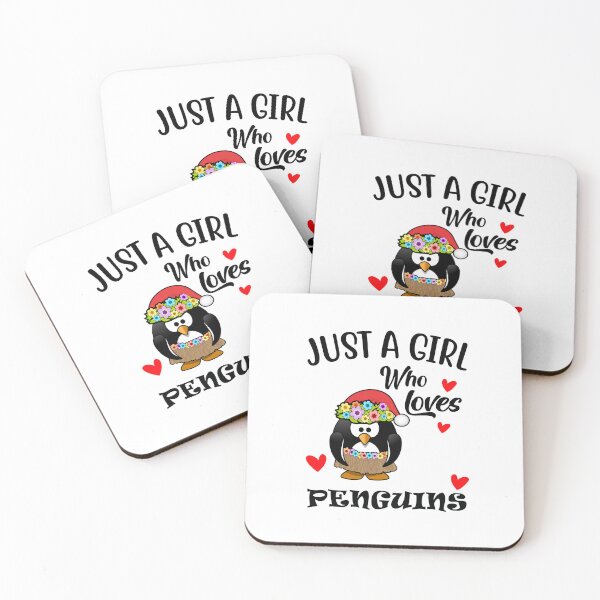 Item preview, Just a girl who loves penguins designed and sold by mmammammira.