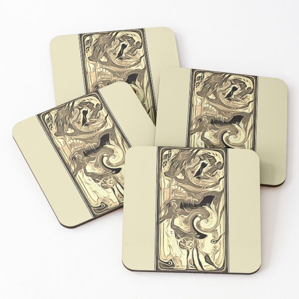 Item preview, Abstraction in yellow designed and sold by AnnabellaRh.