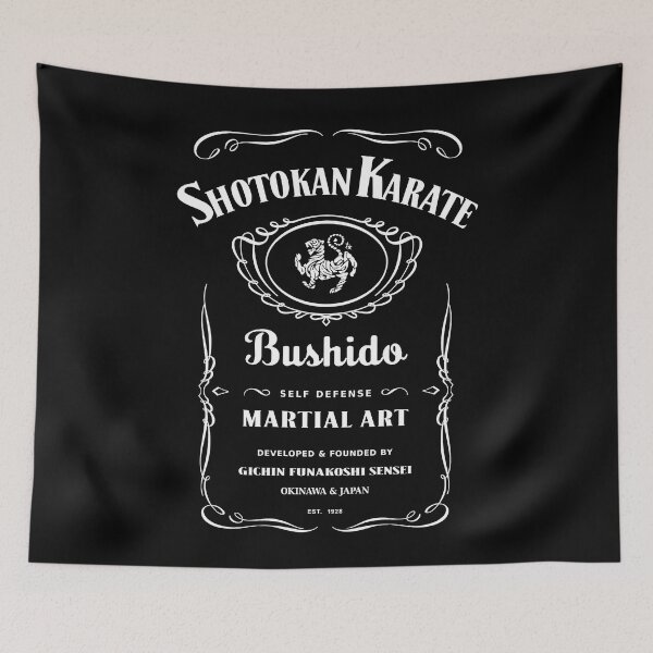Item preview, Vintage Shotokan Karate Retro Martial Arts Budo Design designed and sold by Zanshin-Art.