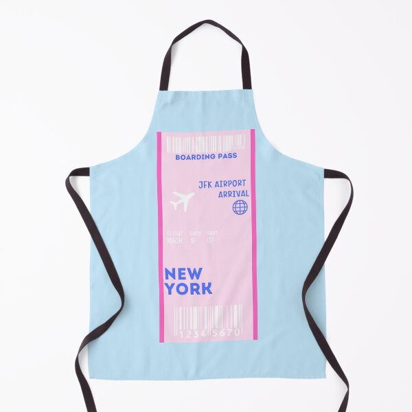 Item preview, Preppy airplane ticket New York JFk airport designed and sold by SUUSCK ★.