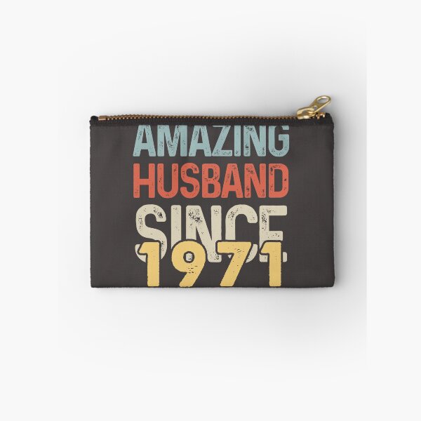 Item preview, Amazing Husband Since 1971 - Funny 1971 quote gift idea For Men and Women - funny wedding anniversary 51 years designed and sold by Mmmm3344.