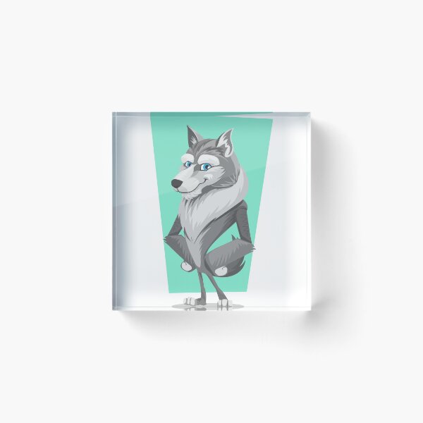 Item preview, Cute wolf designed and sold by simbamerch.