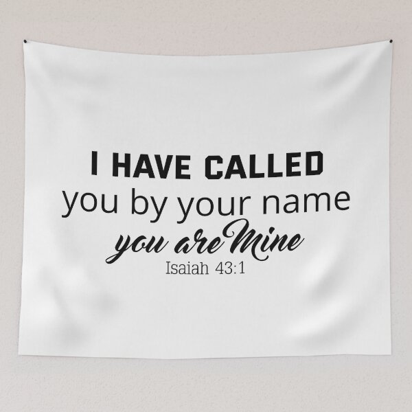 Item preview, Isaiah 43:1 designed and sold by AboveFreedom.