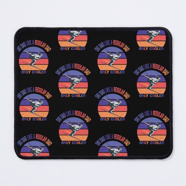 Item preview, Ski Dad Like A Regular Dad Only Cooler/Retro Vintage Sunset Design Skiing Dad Gift/ Adorable Gift For Skiing Lovers /Funny Skier Quote designed and sold by pedrored369.