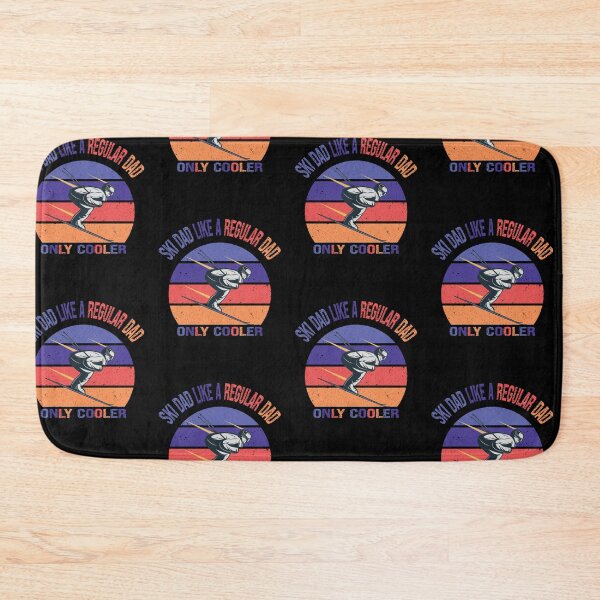 Item preview, Ski Dad Like A Regular Dad Only Cooler/Retro Vintage Sunset Design Skiing Dad Gift/ Adorable Gift For Skiing Lovers /Funny Skier Quote designed and sold by pedrored369.