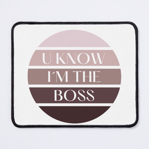 Item preview, You know I am the BOSS - B2 designed and sold by AlfabetDesign.