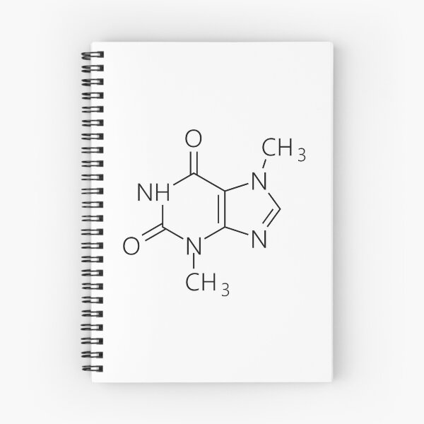 Item preview, Caffeine Molecule designed and sold by NerdyFancies.