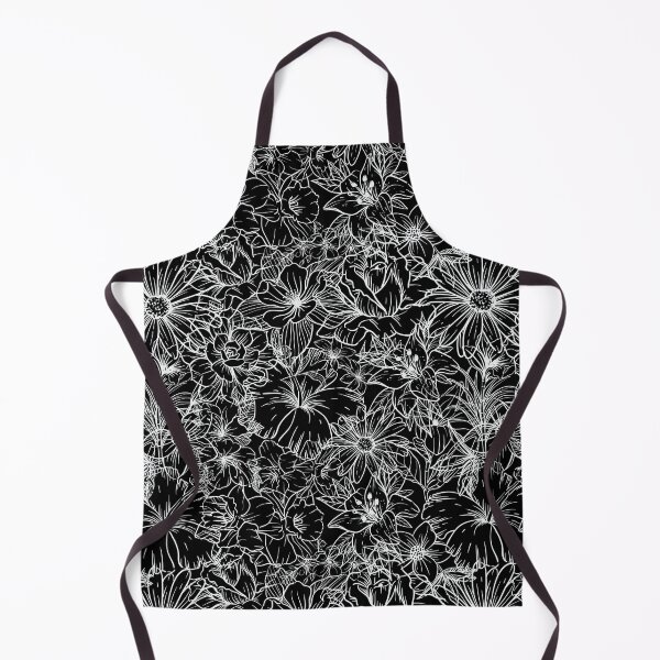 Item preview, White flowers spring pattern designed and sold by CameleonDesign.