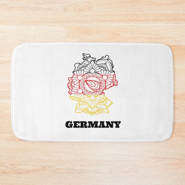 Item preview, Germany Map Flag designed and sold by Timcito.