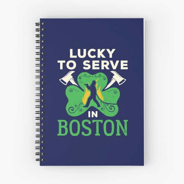 Item preview, St Patricks Day Firefighter Boston Lucky to Serve designed and sold by jaygo.