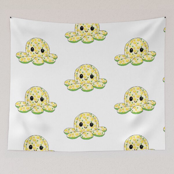 Item preview, happy little octopus (lemon edition) designed and sold by ShipsinParadise.