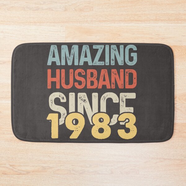 Item preview, Amazing Husband Since 1983 - Funny 1983 quote gift idea For Men and Women - funny wedding anniversary 39 years designed and sold by Mmmm3344.
