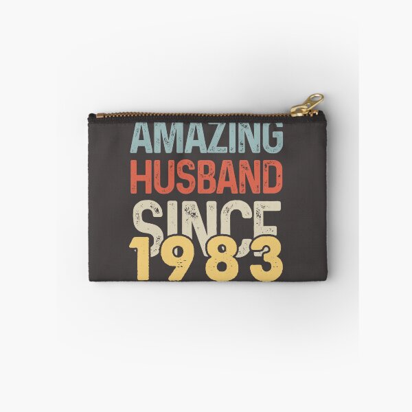 Item preview, Amazing Husband Since 1983 - Funny 1983 quote gift idea For Men and Women - funny wedding anniversary 39 years designed and sold by Mmmm3344.