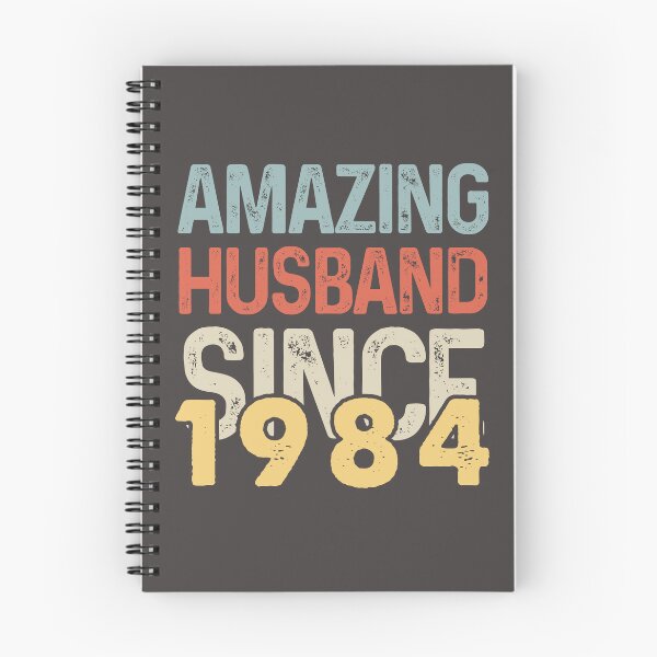 Item preview, Amazing Husband Since 1984 - Funny 1984 quote gift idea For Men and Women - funny wedding anniversary 38 years designed and sold by Mmmm3344.