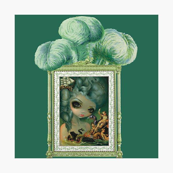 Aperçu de l'œuvre Marie Antoinette Reine Rococo 18ème Siècle Laissez Les Manger Gâteau créée et vendue par ParisApartment.