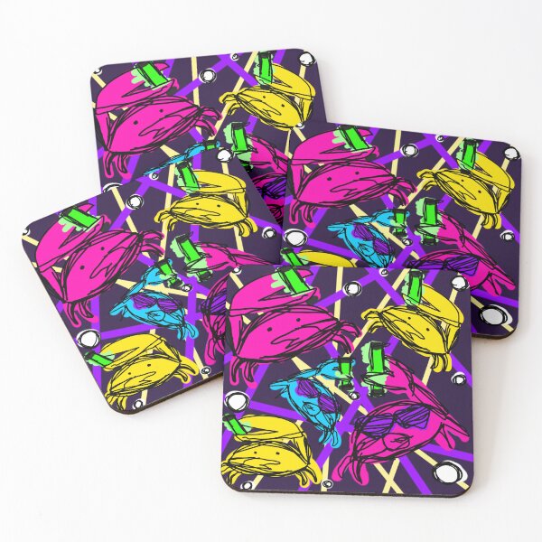 Item preview, Rave Crabs Scribble Pals designed and sold by MobiusMakings.
