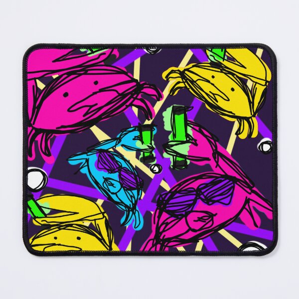Item preview, Rave Crabs Scribble Pals designed and sold by MobiusMakings.