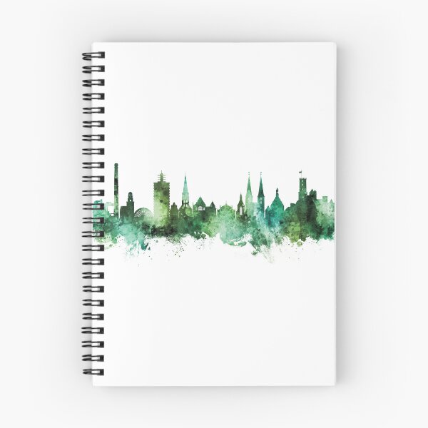 Item preview, Bielefeld Germany Skyline designed and sold by ArtPrints.
