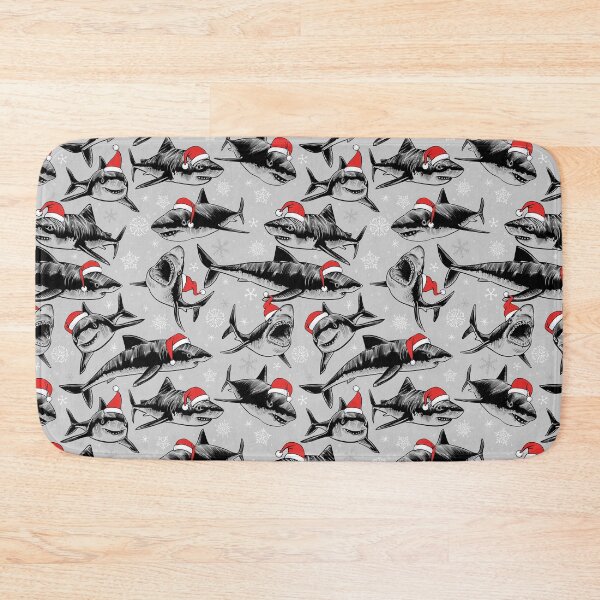 Item preview, Santa Sharks designed and sold by lindseyhickman.