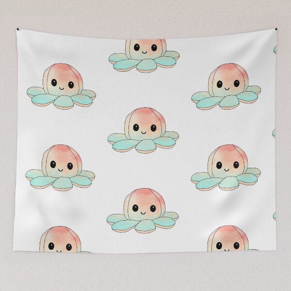 Item preview, happy little octopus (watercolour edition) designed and sold by ShipsinParadise.