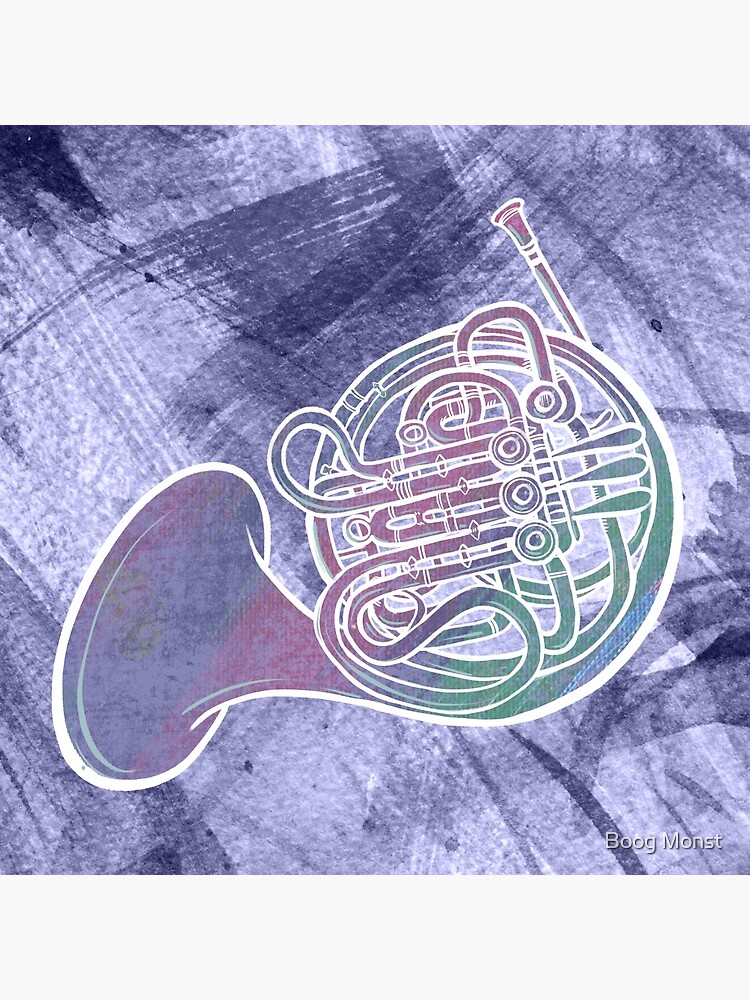 Thumbnail 2 von 2, Stofftasche, French Horn designt und verkauft von Boogiemonst.
