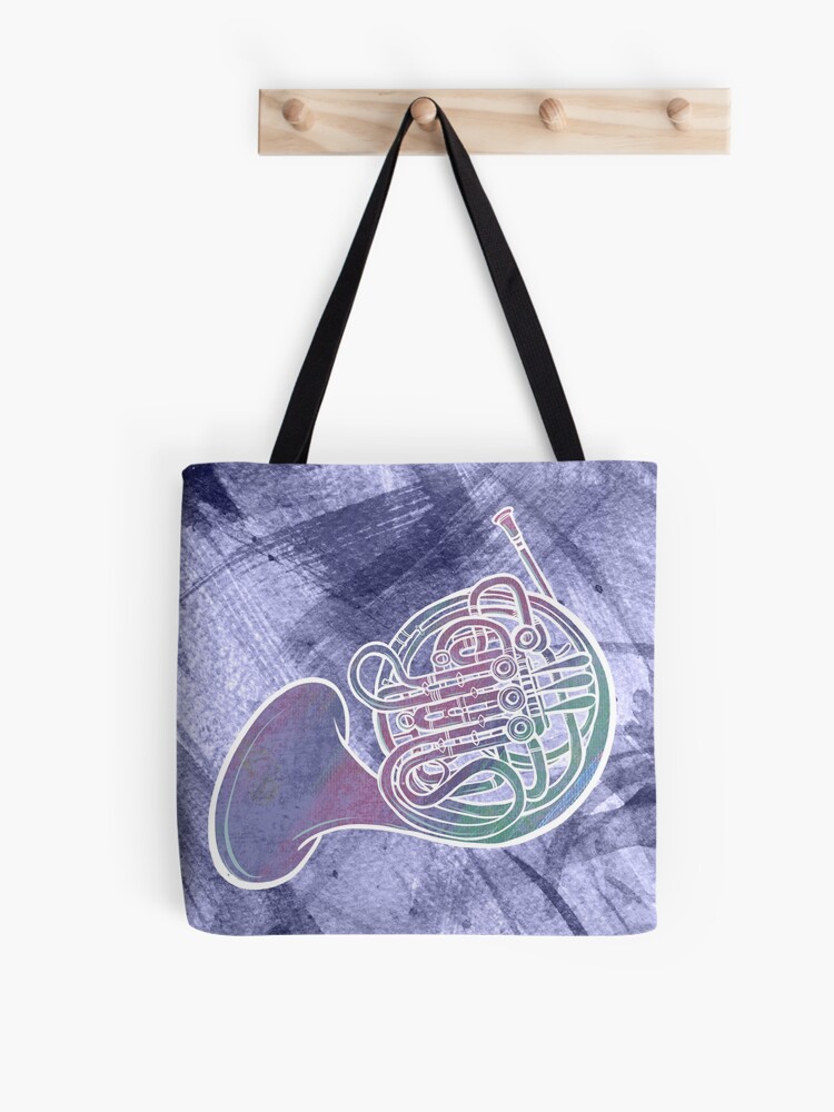 Thumbnail 1 von 2, Stofftasche, French Horn designt und verkauft von Boogiemonst.