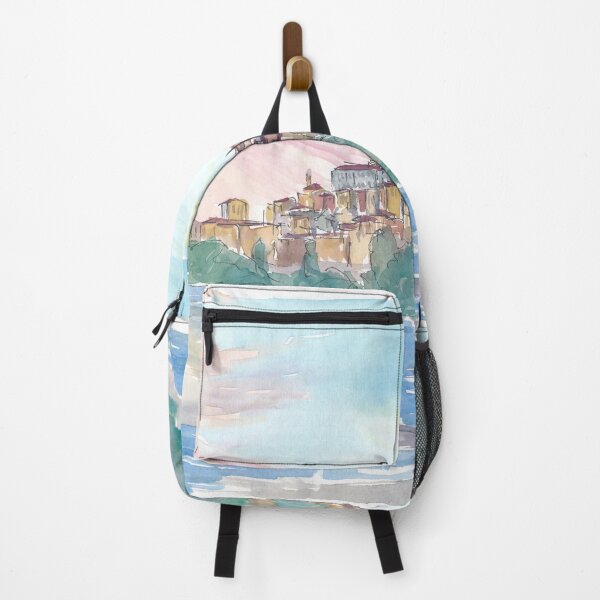 Item preview, Ventimiglia Liguria Italy Panorama with Roia River  designed and sold by artshop77.