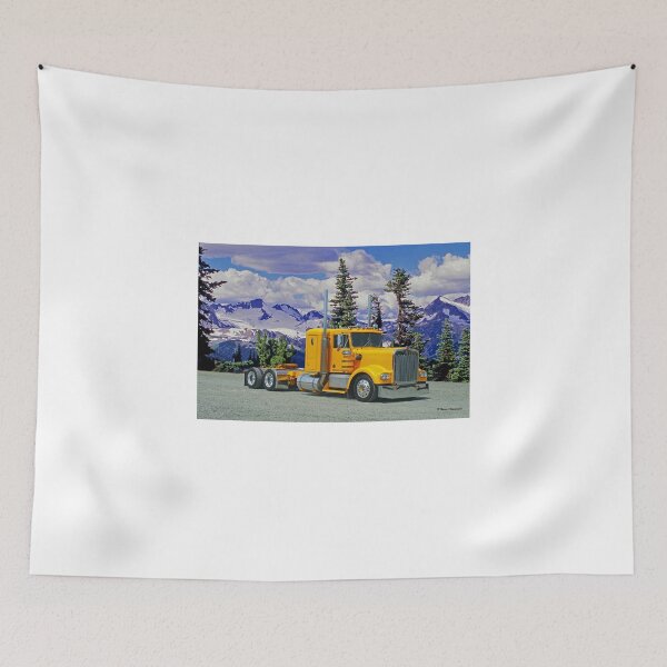 Item preview, Old Yellow Kenworth in the Rockies designed and sold by rharrisphotos.