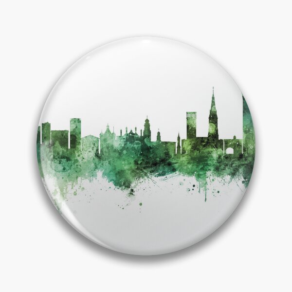 Item preview, Leicester England Skyline designed and sold by ArtPrints.