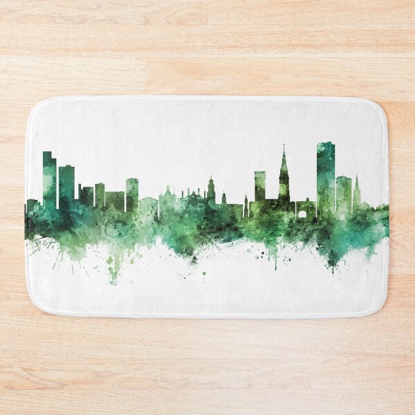 Item preview, Leicester England Skyline designed and sold by ArtPrints.