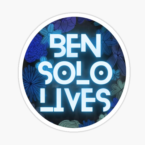 Vista previa del artículo con la obra «Ben Solo vive», diseñado y vendido por tarynillustrate.