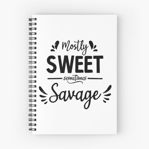 Item preview, Mostly Sweet Sometimes Savage Funny Women Empowerment Saying Gift designed and sold by BestComicss.