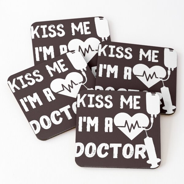 Item preview,  kiss me I'm a doctor,funny,nice designed and sold by SENMARO100.