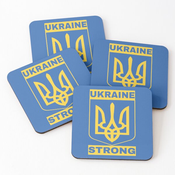 Item preview, Ukraine Strong Support Ukraine Trident designed and sold by OliviaGbyKyro.
