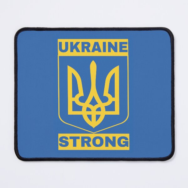 Item preview, Ukraine Strong Support Ukraine Trident designed and sold by OliviaGbyKyro.