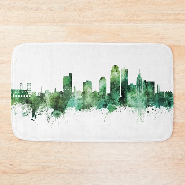 Item preview, Winston-Salem North Carolina Skyline designed and sold by ArtPrints.