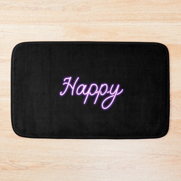 Item preview, Happy Neon Sign designed and sold by thesnowwhyte.