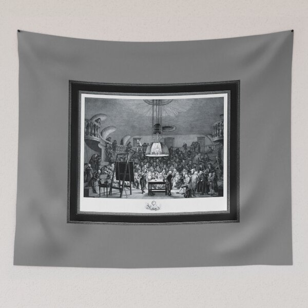 Item preview, De Zaal Der Physica Van Felix Meritis by Reinier Vinkeles Remastered Xzendor7 Classical Fine Art Old Masters Reproductions designed and sold by Xzendor7 Digital Art Creations.