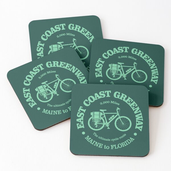 Item preview, East Coast Greenway (cycling) designed and sold by curranmorgan.