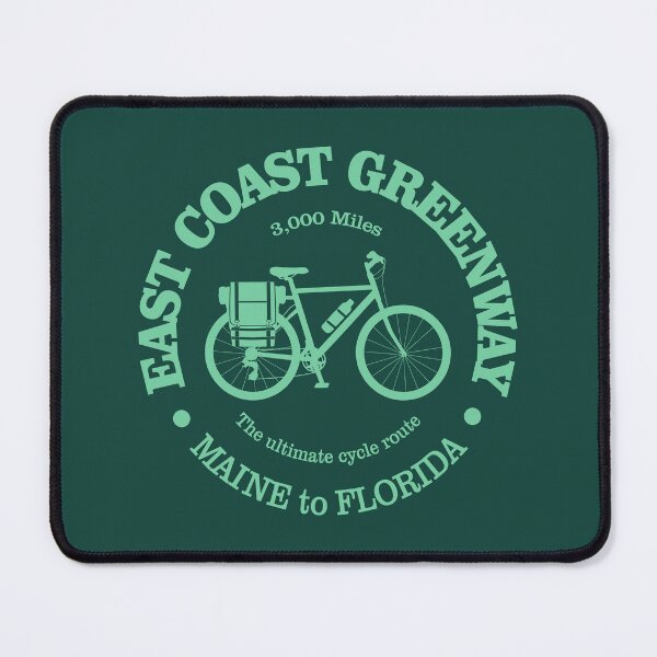 Item preview, East Coast Greenway (cycling) designed and sold by curranmorgan.