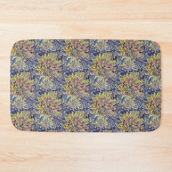 Item preview, yellow-flowers-pixeled. collage by c.a.2022 [smiley100] designed and sold by smiley100.