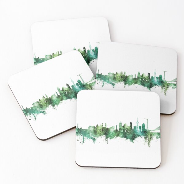 Item preview, Cádiz Spain Skyline designed and sold by ArtPrints.