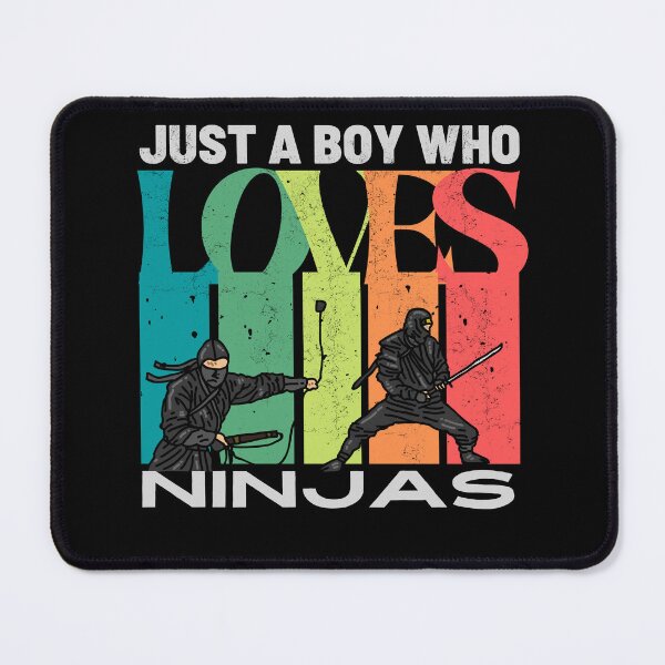 Item preview, Just a boy who loves Ninjas - Day of the Ninja - Version 1 designed and sold by Macspayne.