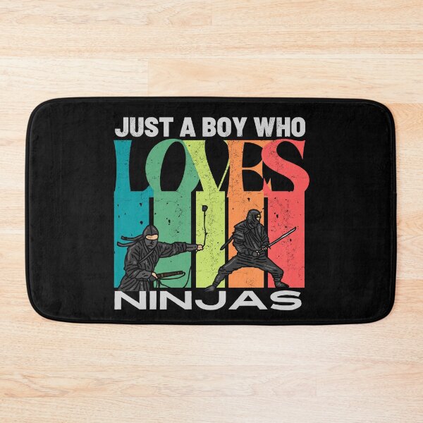 Item preview, Just a boy who loves Ninjas - Day of the Ninja - Version 1 designed and sold by Macspayne.