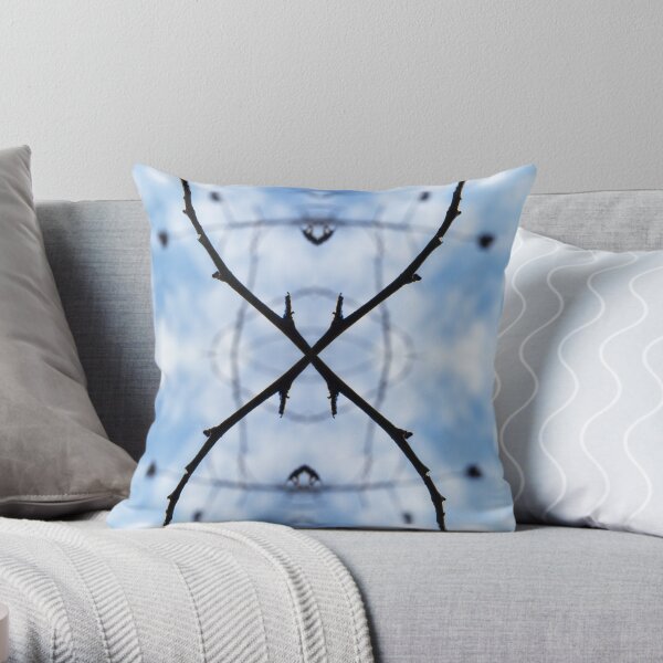 Saturnalian Structure #2 Throw Pillow
