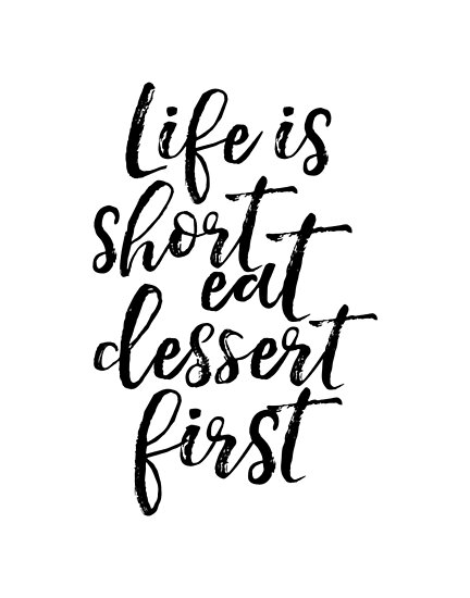 Das Leben ist kurz Essen Dessert zuerst, lustige Poster, Küche ... Das Leben ist kurz Essen Dessert zuerst, lustige Poster, Küche ...
