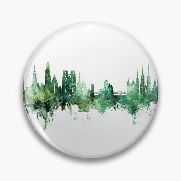 Item preview, Wroclaw Poland Skyline designed and sold by ArtPrints.