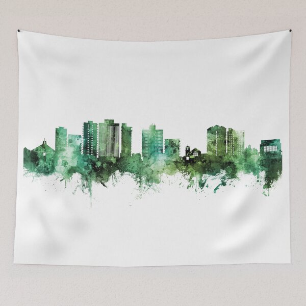 Item preview, San Mateo California Skyline designed and sold by ArtPrints.