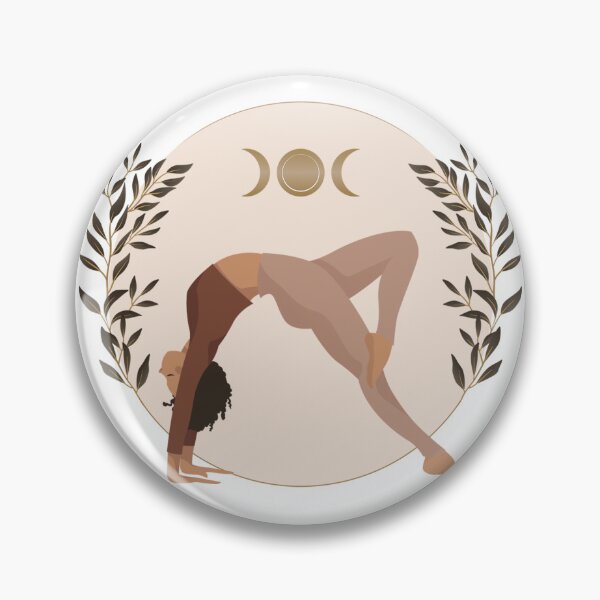 Item preview, yoga with moon designed and sold by jojokhworld.